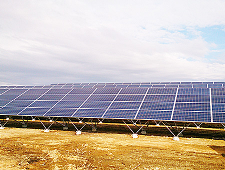 北海道函館市 産業用太陽光発電 野立て設置工事