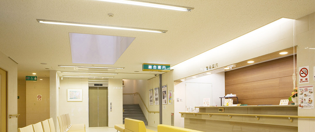 札幌市 小児科医院のLED照明で省エネ化