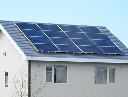 北海道札幌市 住宅用太陽光発電設置工事